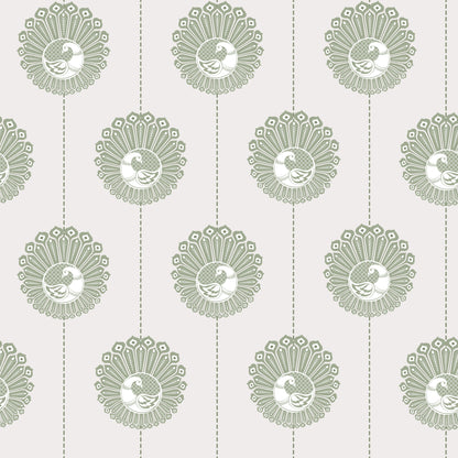 Charming Peacock Wallpaper