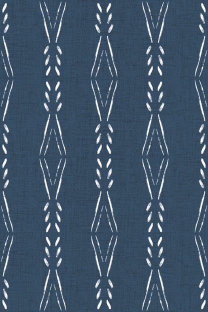 Lazaro Western Burst Stripe Wallpaper