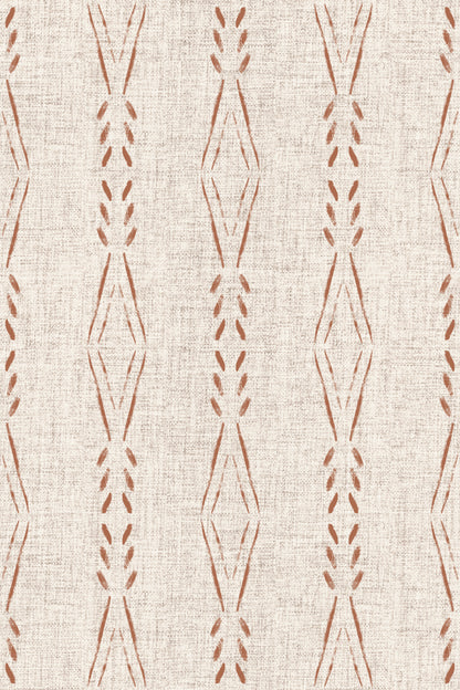 Lazaro Western Burst Stripe Wallpaper