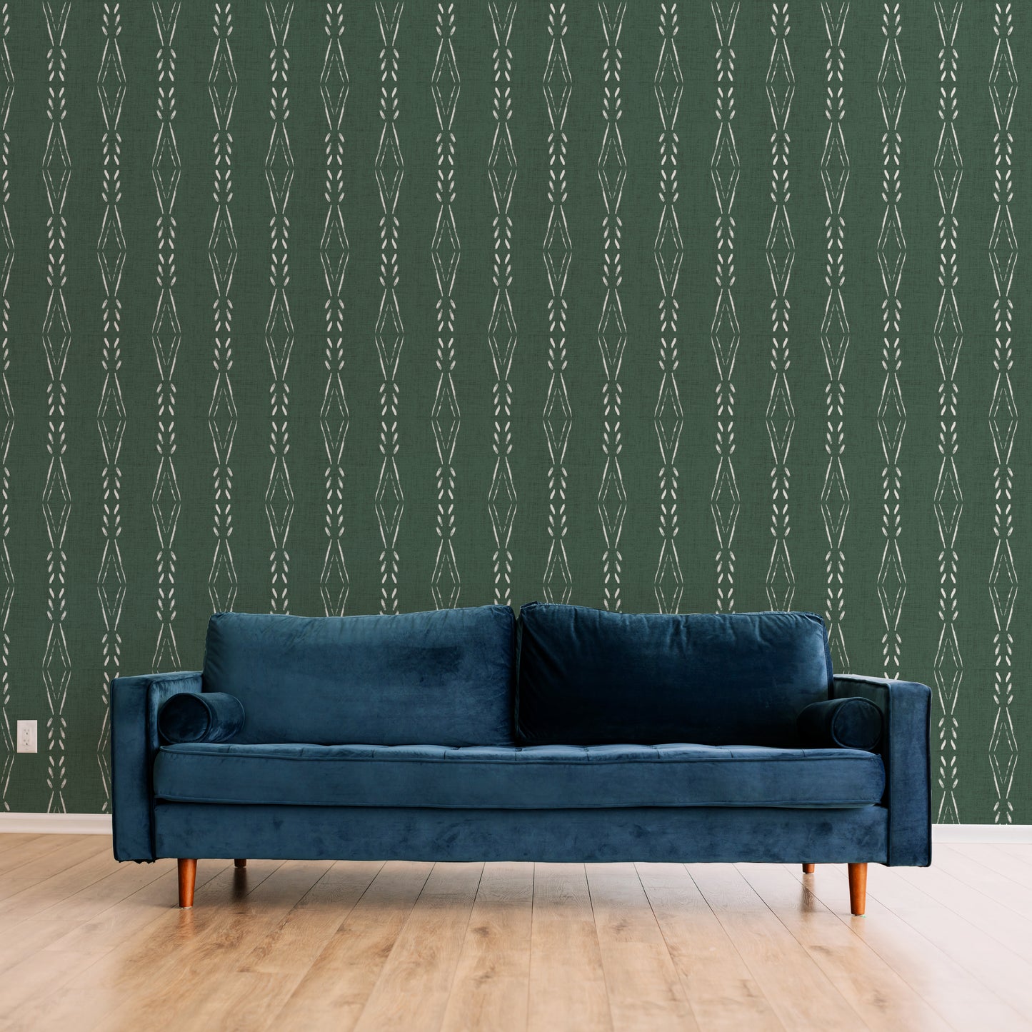 Lazaro Western Burst Stripe Wallpaper