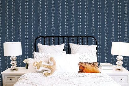 Lazaro Western Burst Stripe Wallpaper