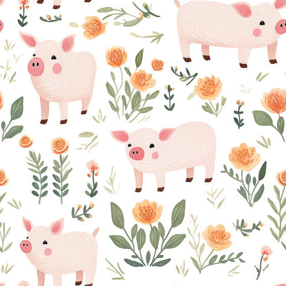 Little Oinkers Wallpaper.