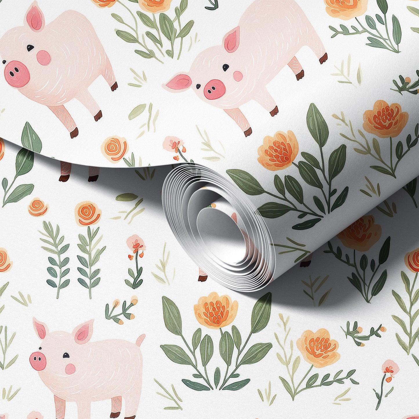 Little Oinkers Wallpaper.