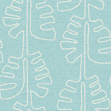 Monstera Blue Wallpaper