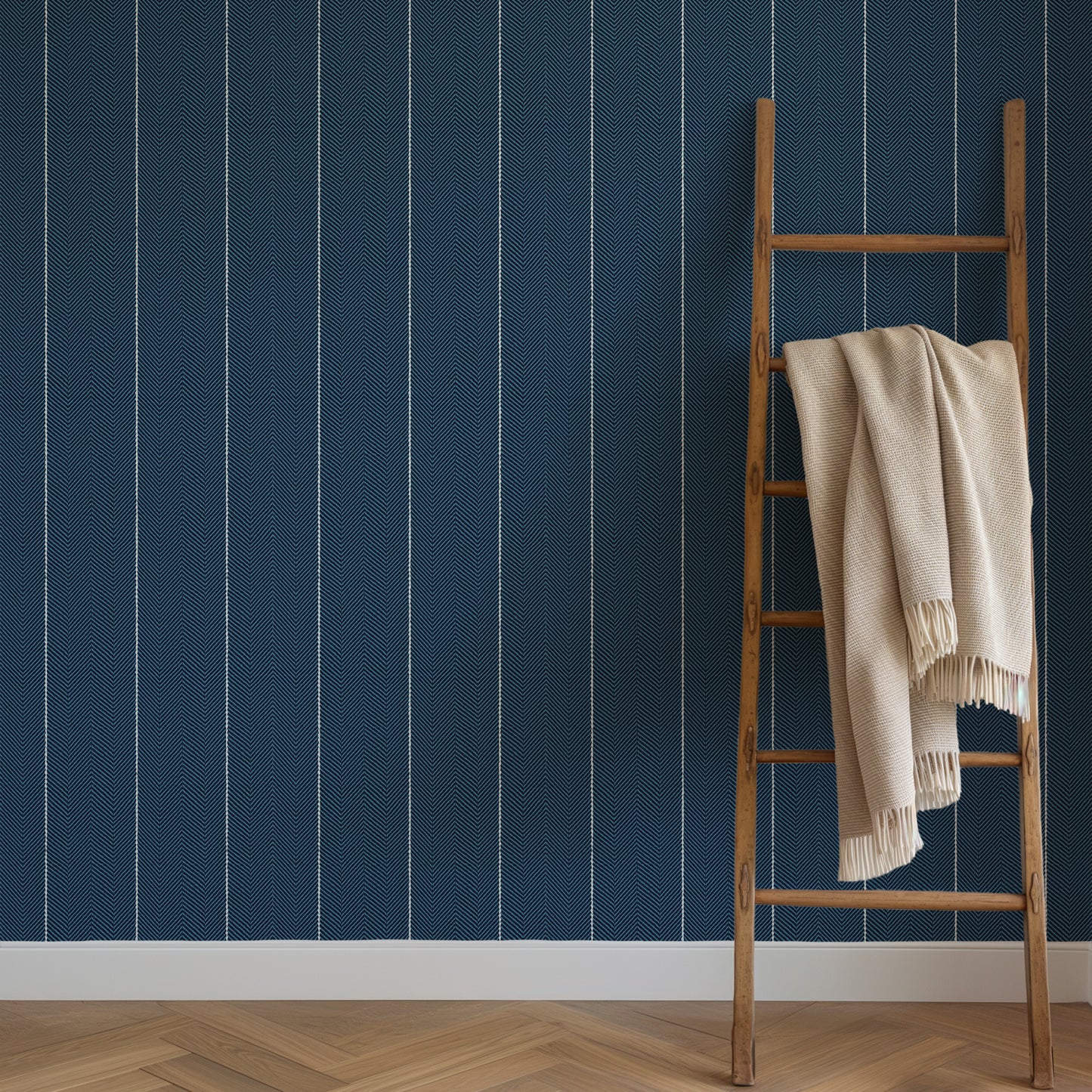 Stitched Chevron Wallpaper