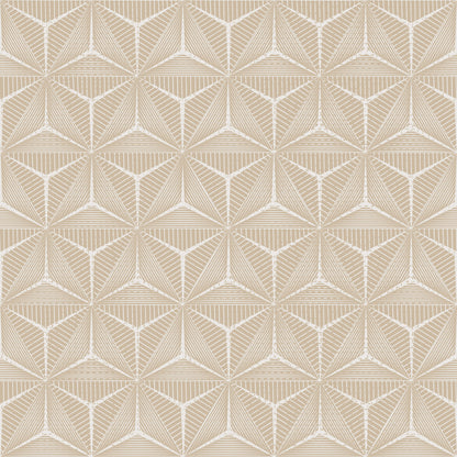 Textured and Tonal Asanoha Wallpaper