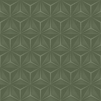 Textured and Tonal Asanoha Wallpaper