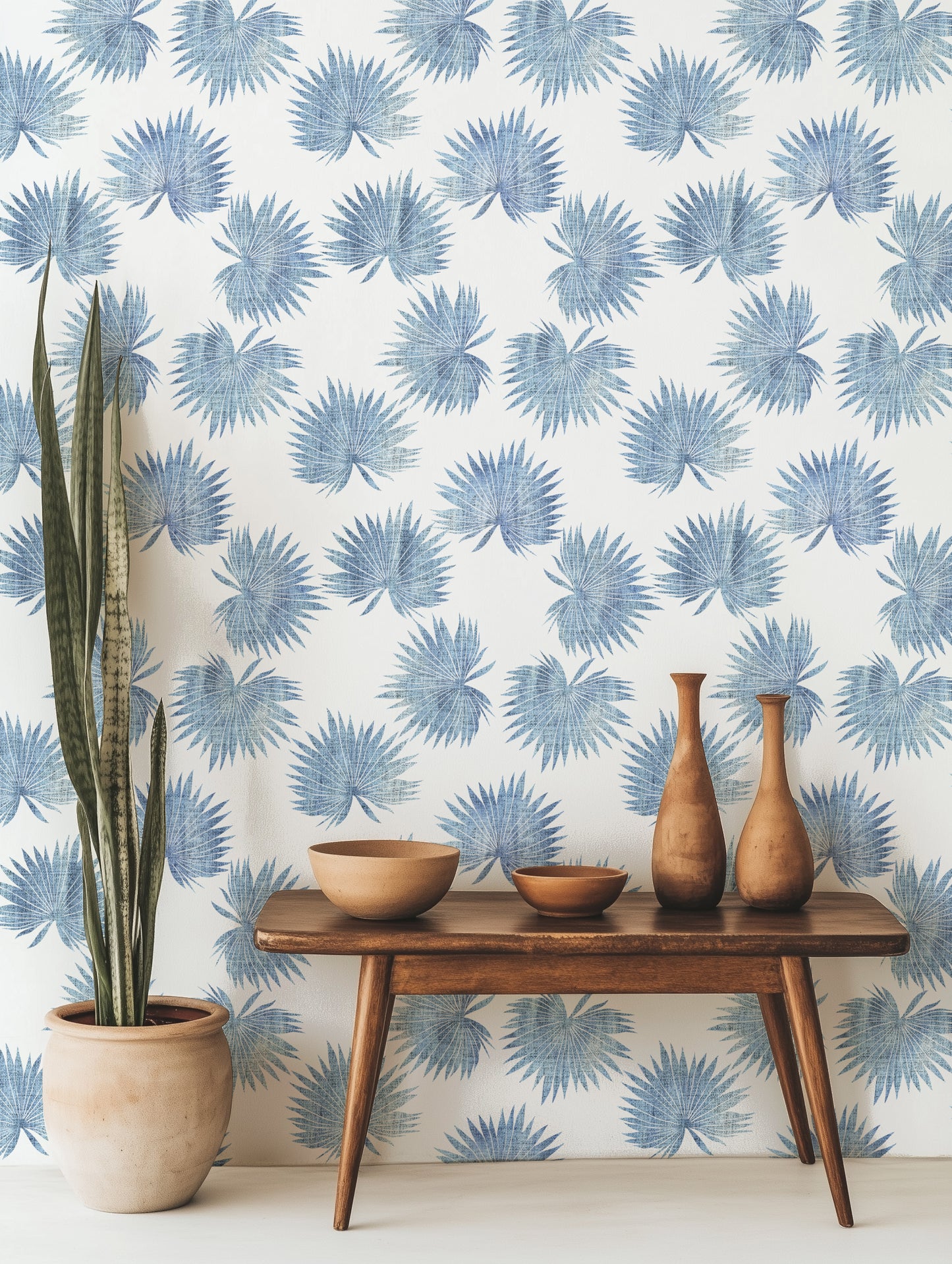 Palm Tropical Leaf Wallpaper
