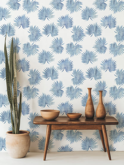 Palm Tropical Leaf Wallpaper