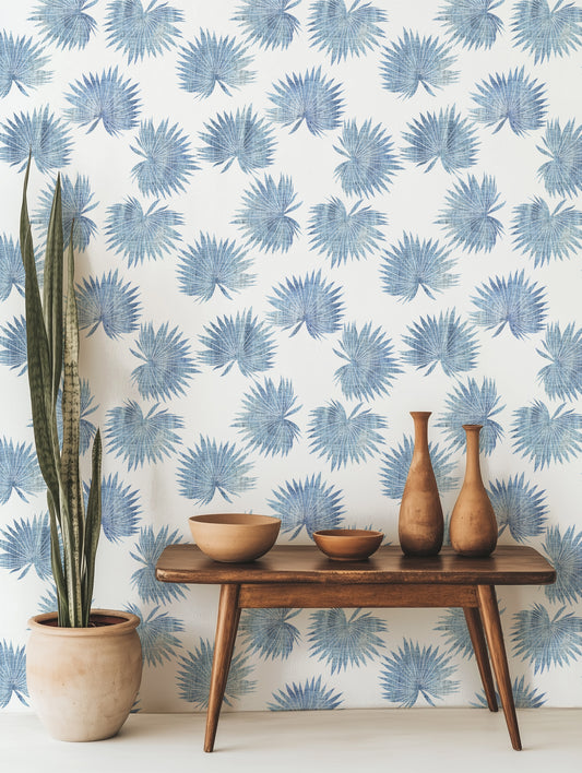 Palm Tropical Leaf Wallpaper