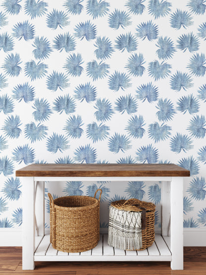 Palm Tropical Leaf Wallpaper