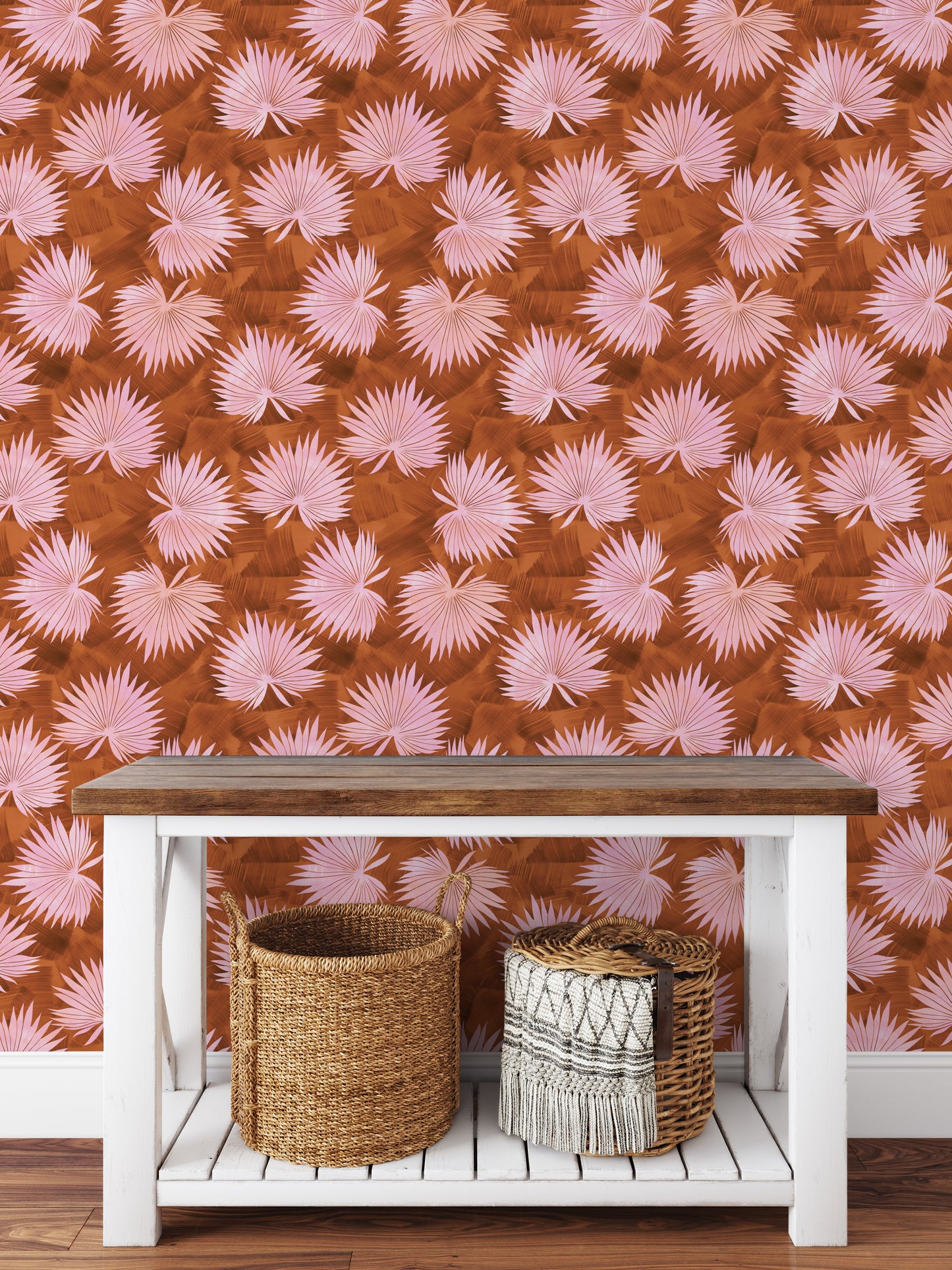 Palm Tropical Leaf Wallpaper