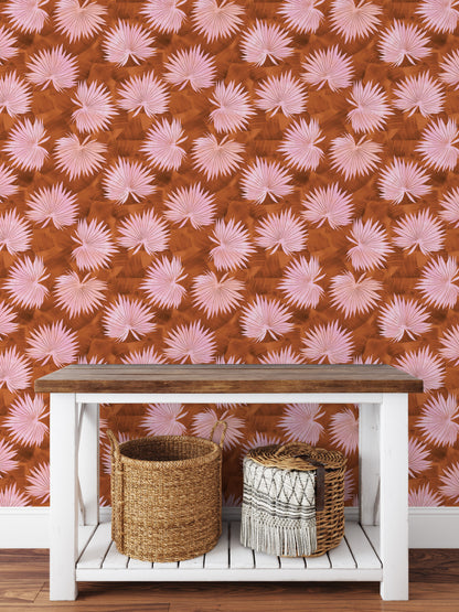 Palm Tropical Leaf Wallpaper