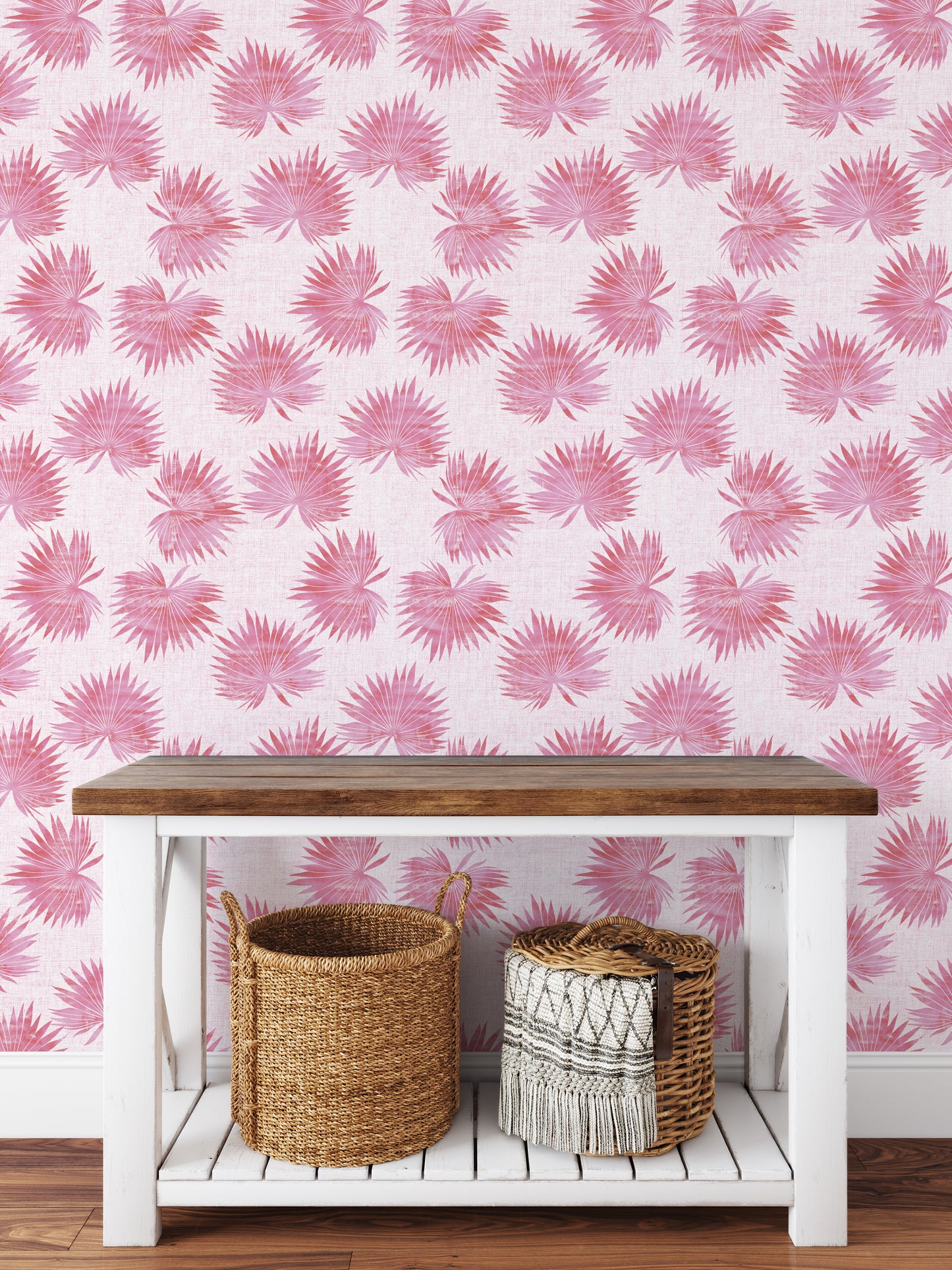 Palm Tropical Leaf Wallpaper