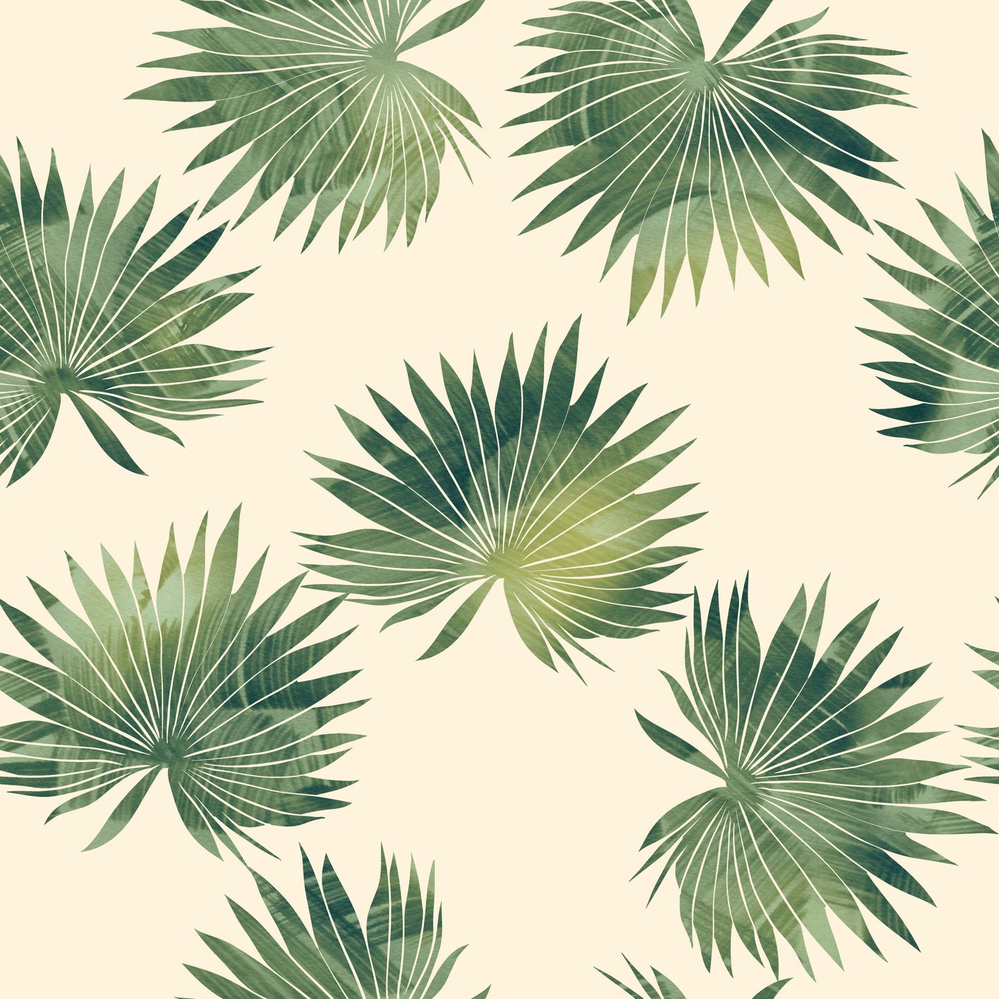 Palm Tropical Leaf Wallpaper