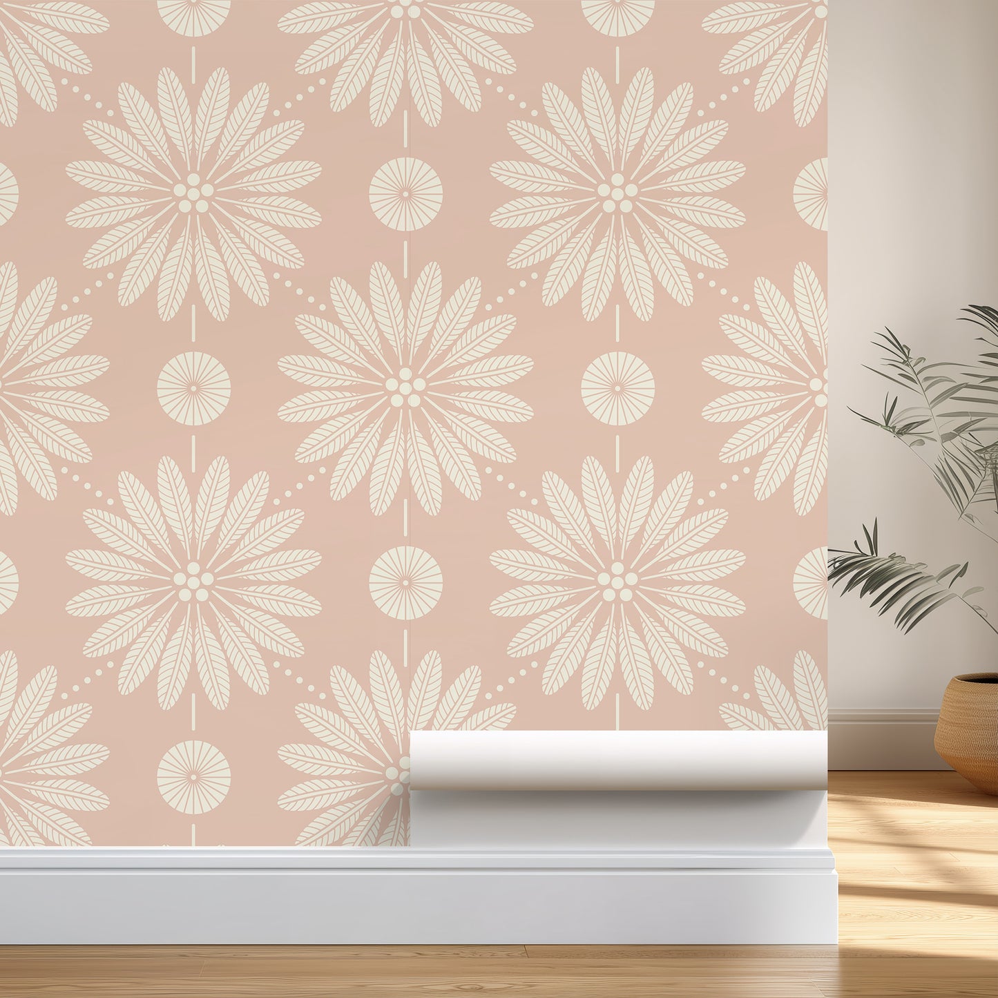 Palm Terrace Wallpaper