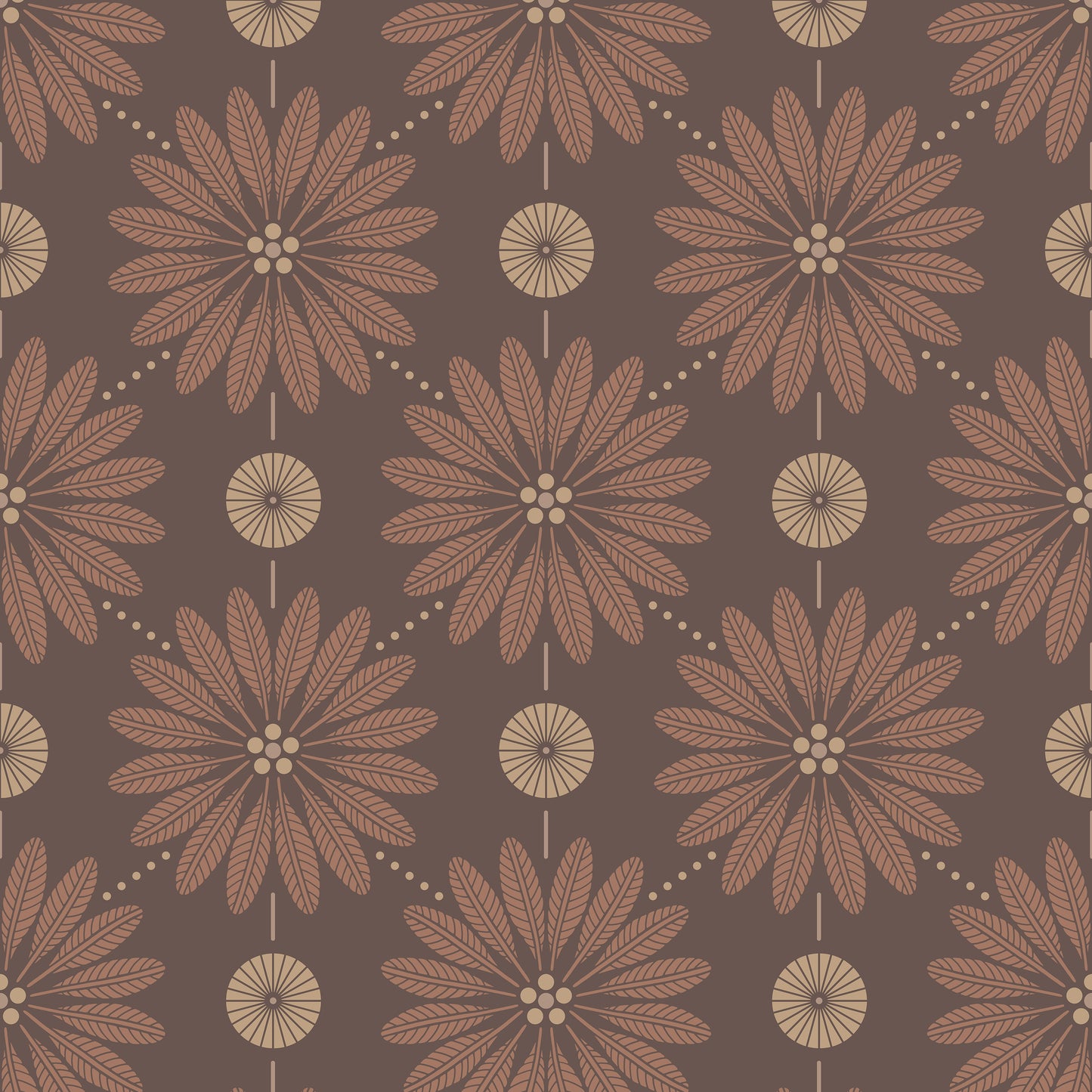 Palm Terrace Wallpaper
