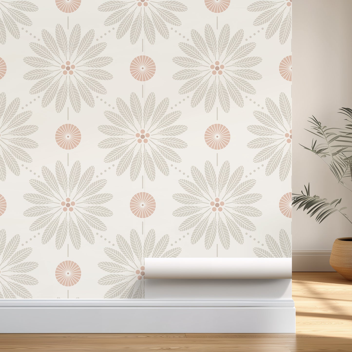 Palm Terrace Wallpaper