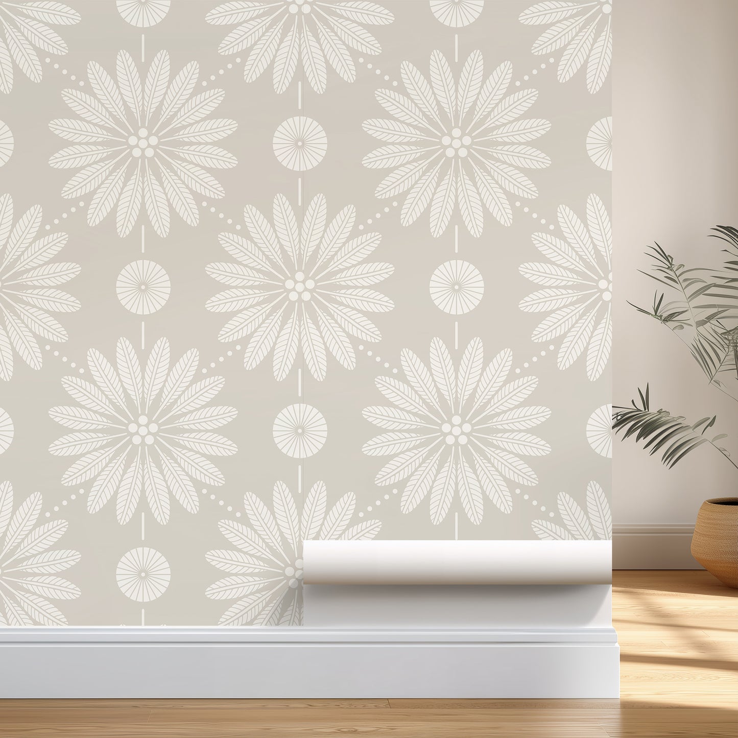 Palm Terrace Wallpaper
