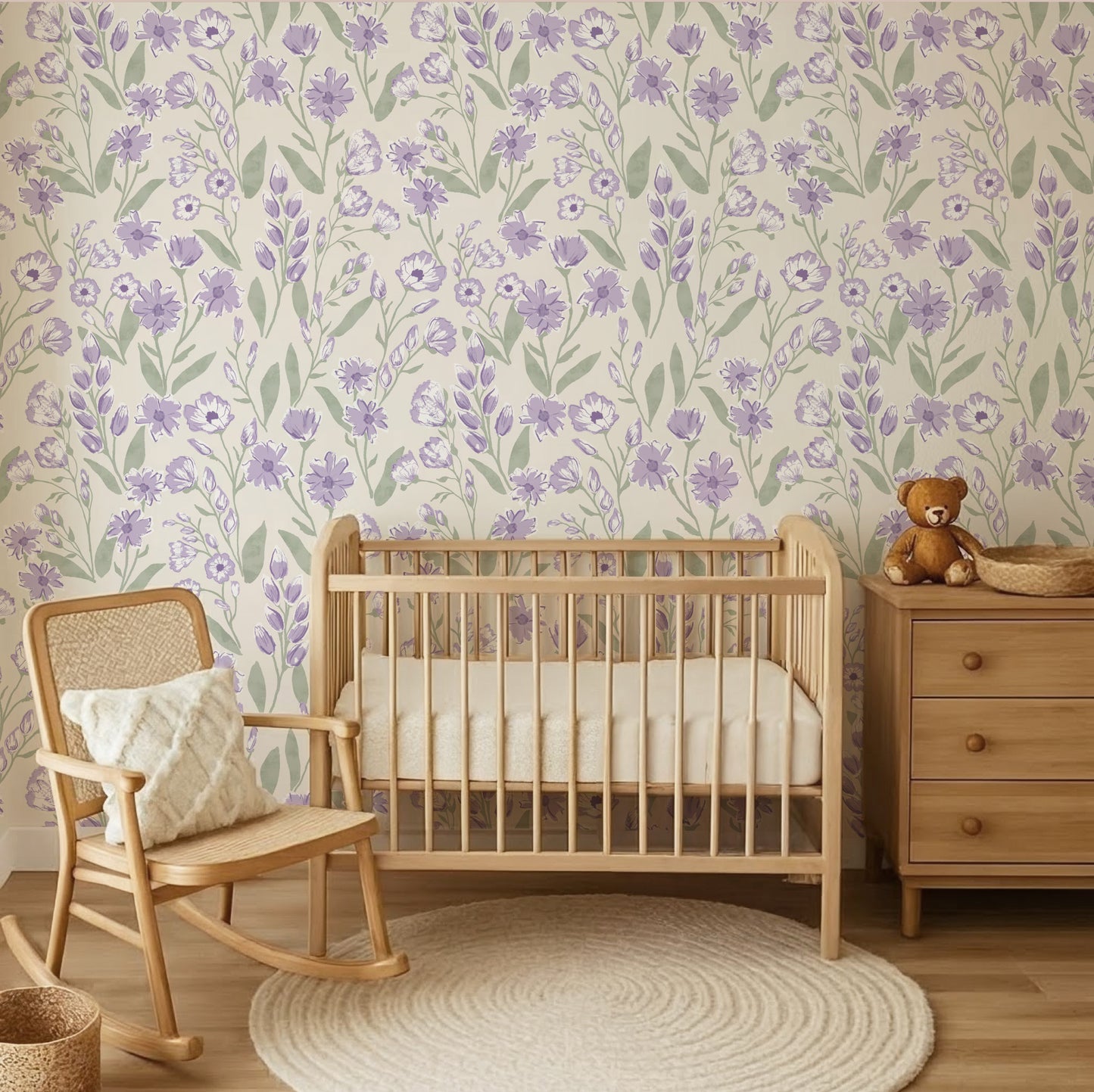 Penelope Floral Wallpaper