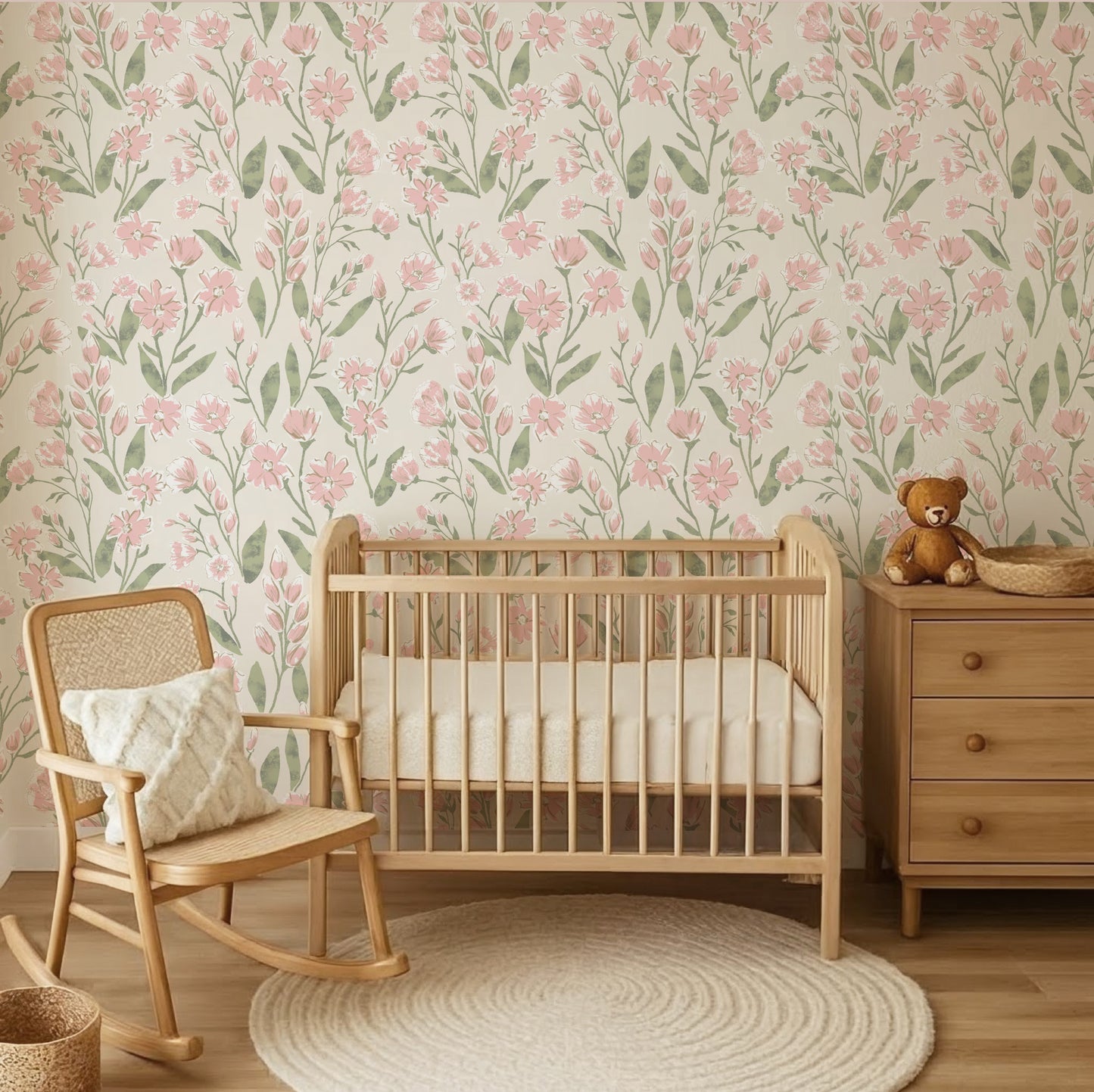 Penelope Floral Wallpaper