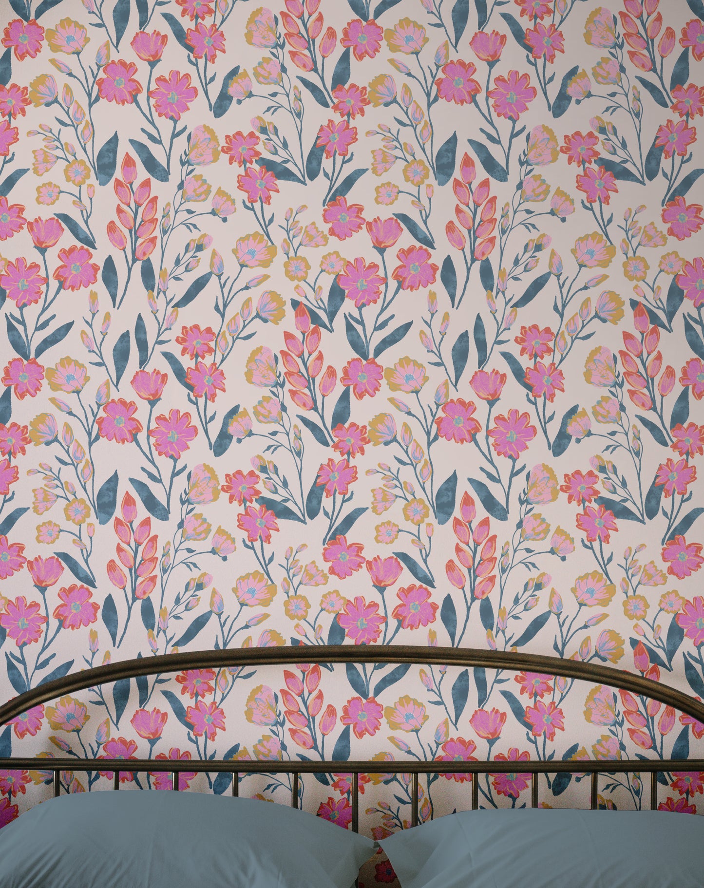 Penelope Floral Wallpaper