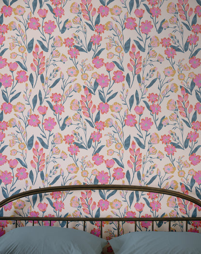 Penelope Floral Wallpaper