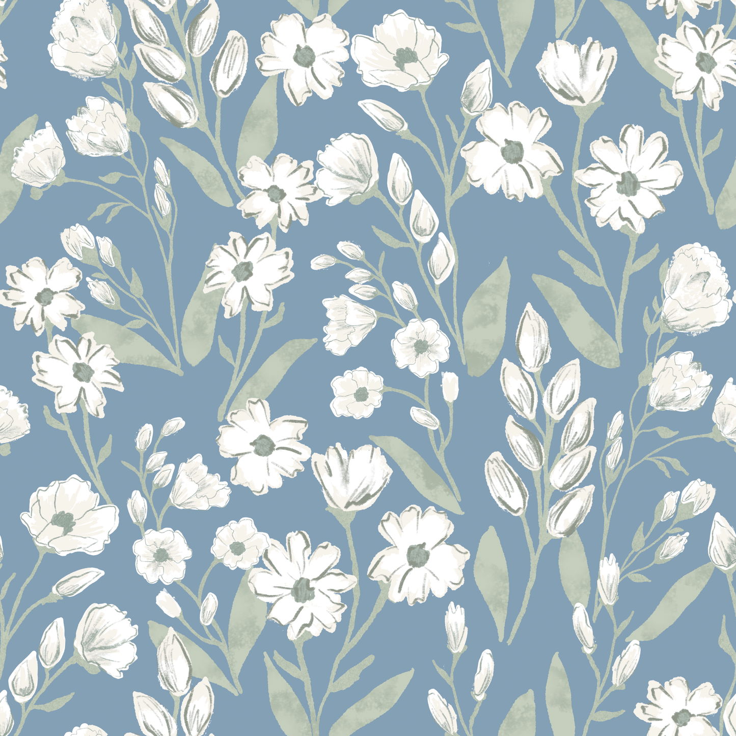 Penelope Floral Wallpaper