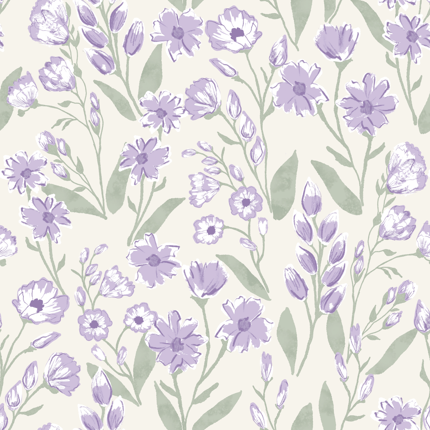 Penelope Floral Wallpaper
