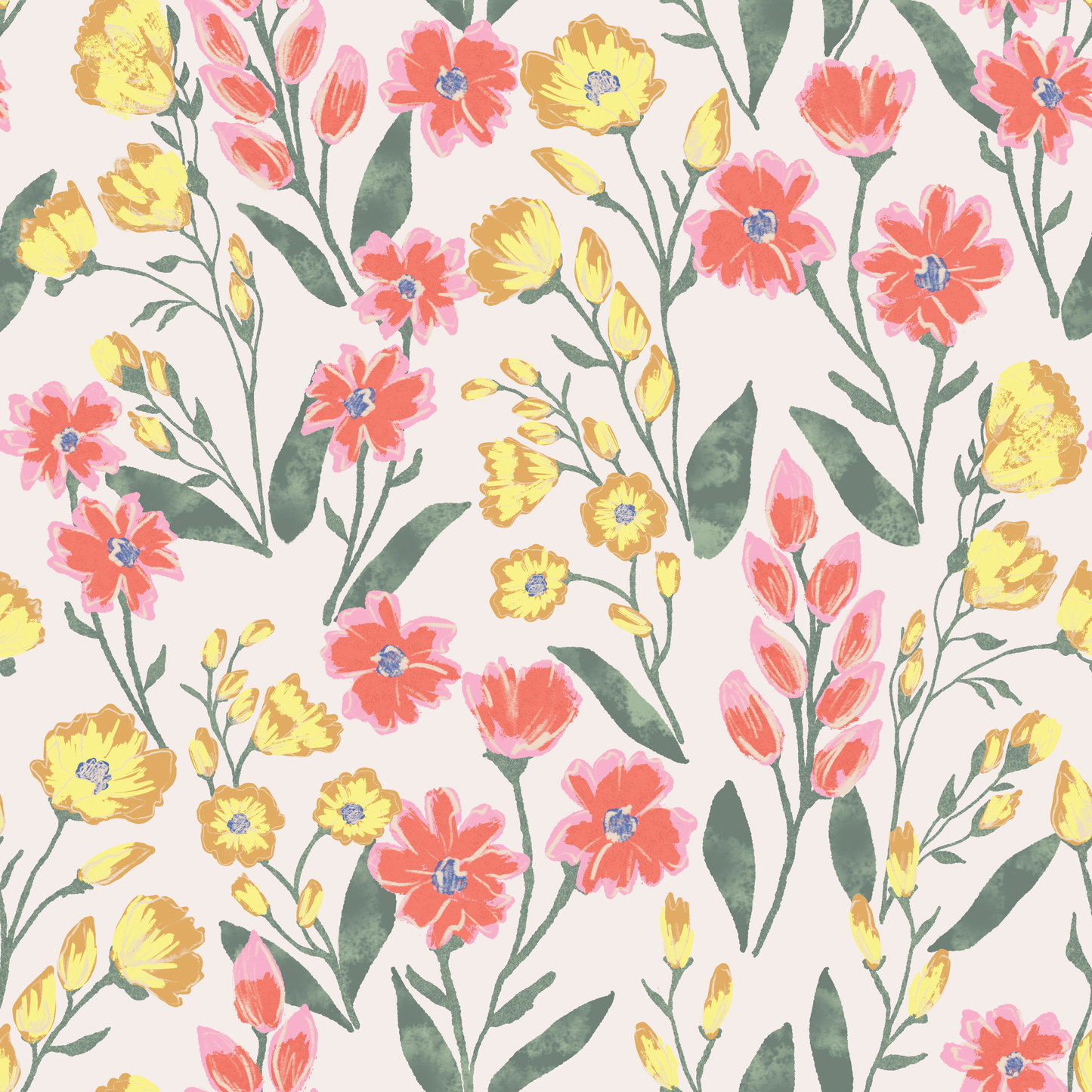 Penelope Floral Wallpaper