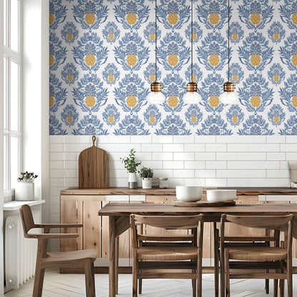 Pineapple Garden Wallpaper