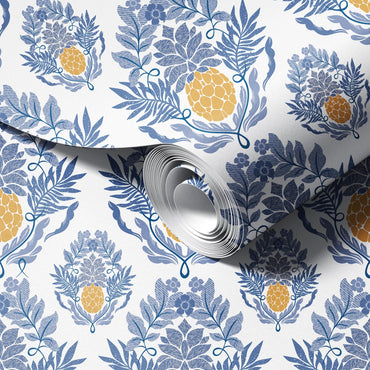 Pineapple Garden Wallpaper