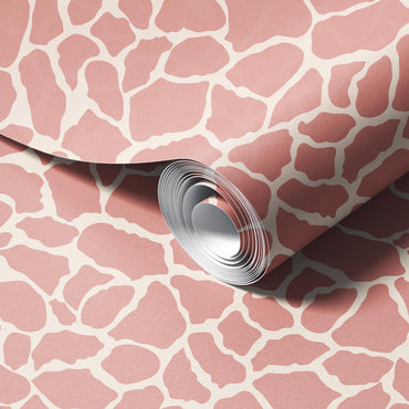 Pink Giraffe Wallpaper