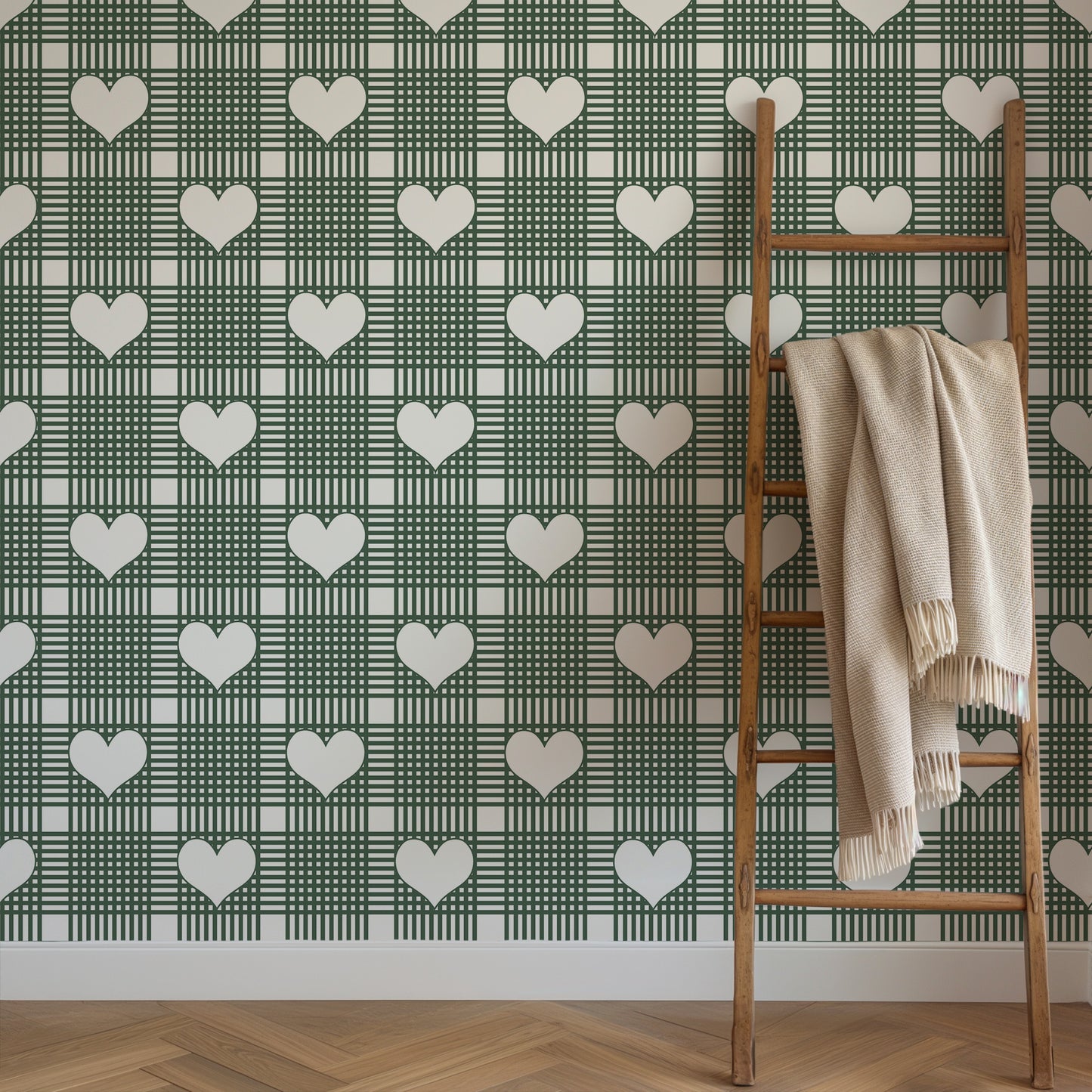 Preppy Checks Wallpaper
