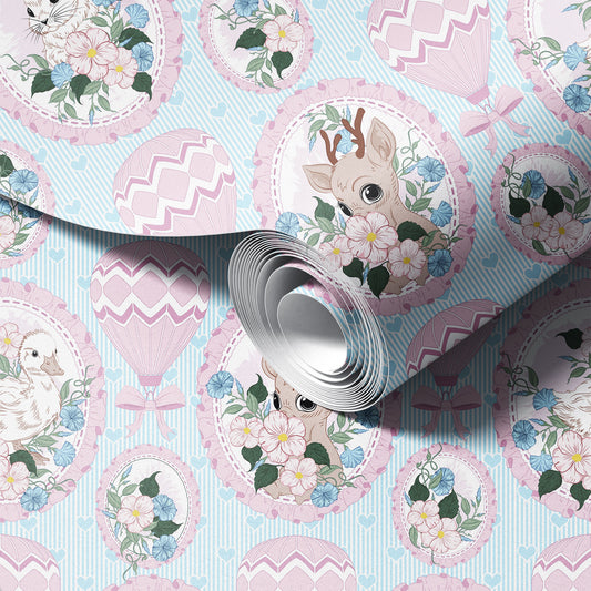 Preppy Wonderland Wallpaper