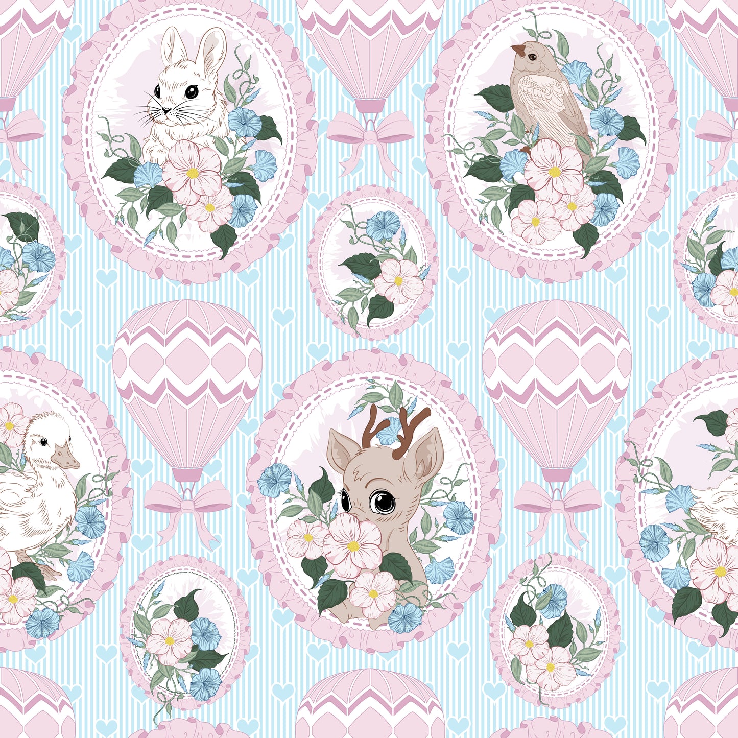 Preppy Wonderland Wallpaper