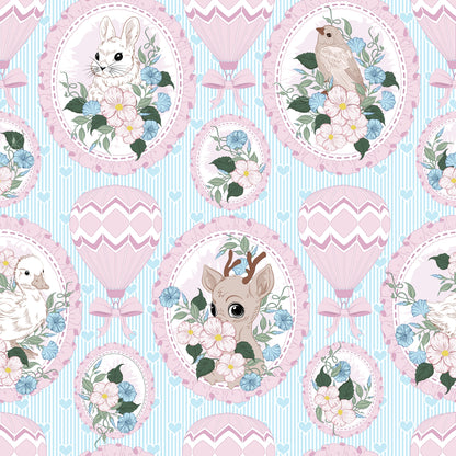 Preppy Wonderland Wallpaper