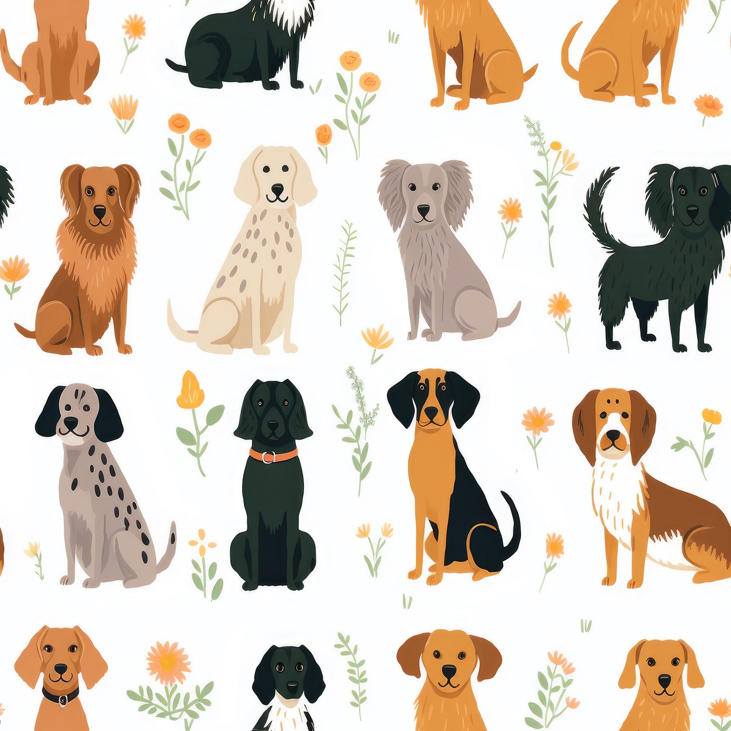 Puppy Patch Wallpaper.