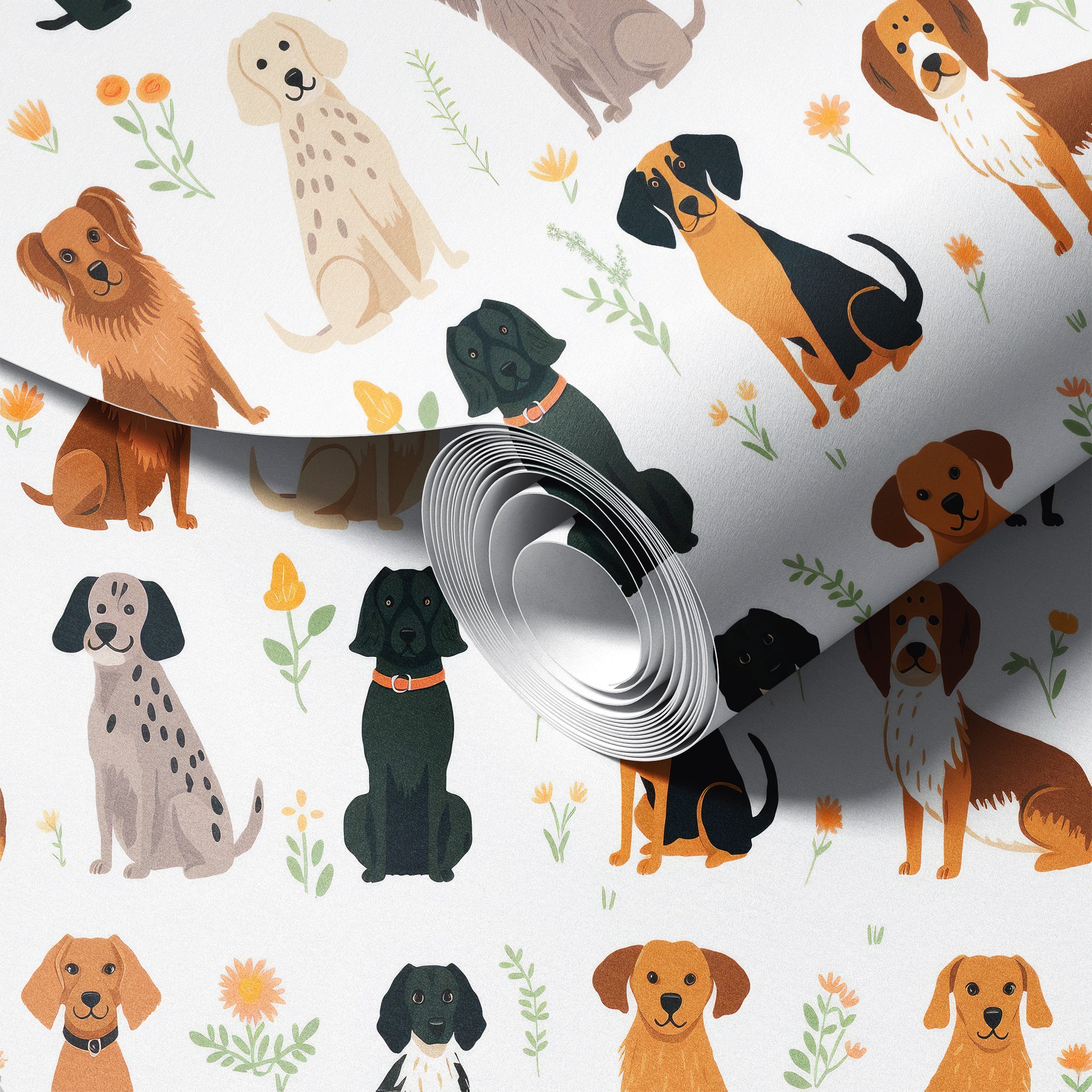 Puppy Patch Wallpaper.