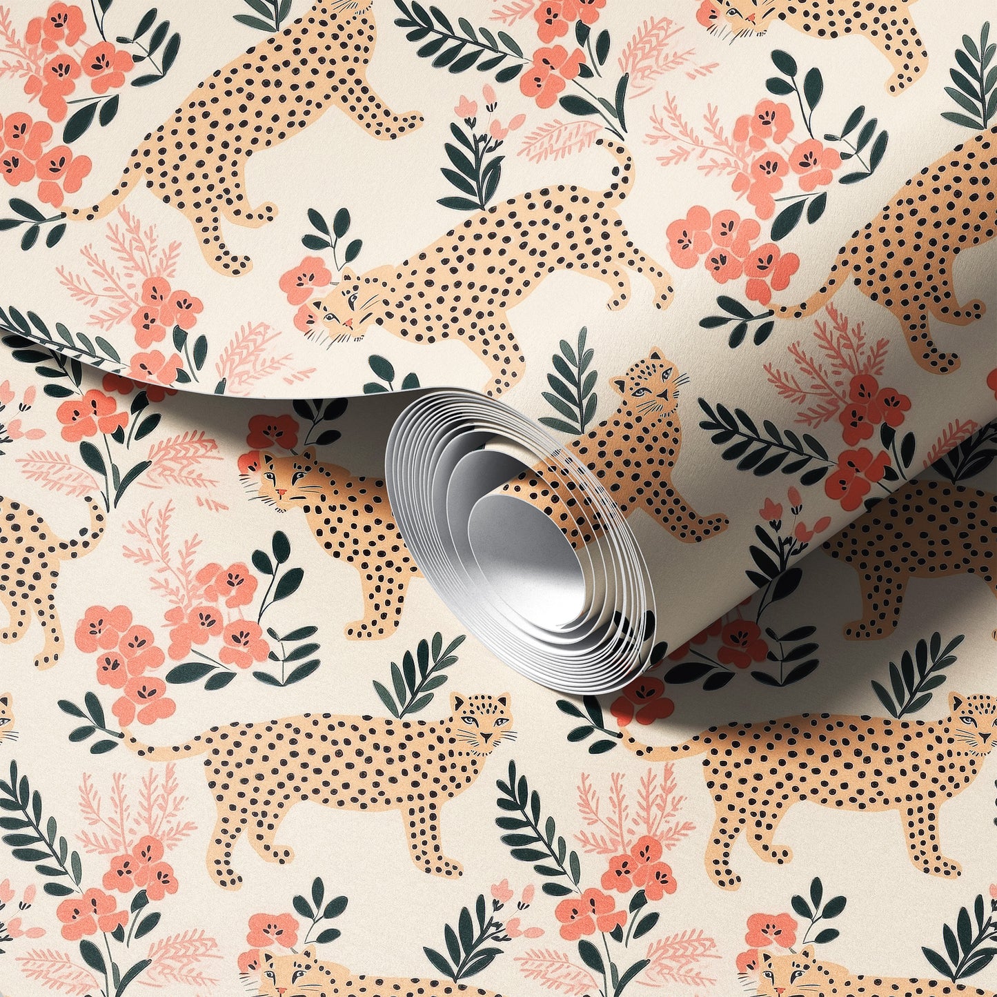 Purrfectly Wild Wallpaper