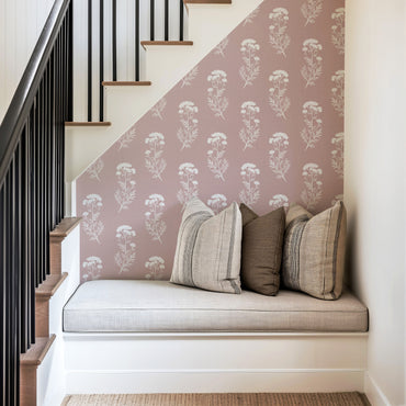 Queen Anne's Lace Meadow Wallpaper