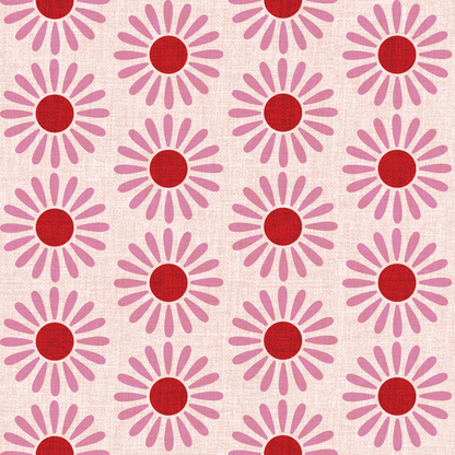 Retro Daisy Wallpaper