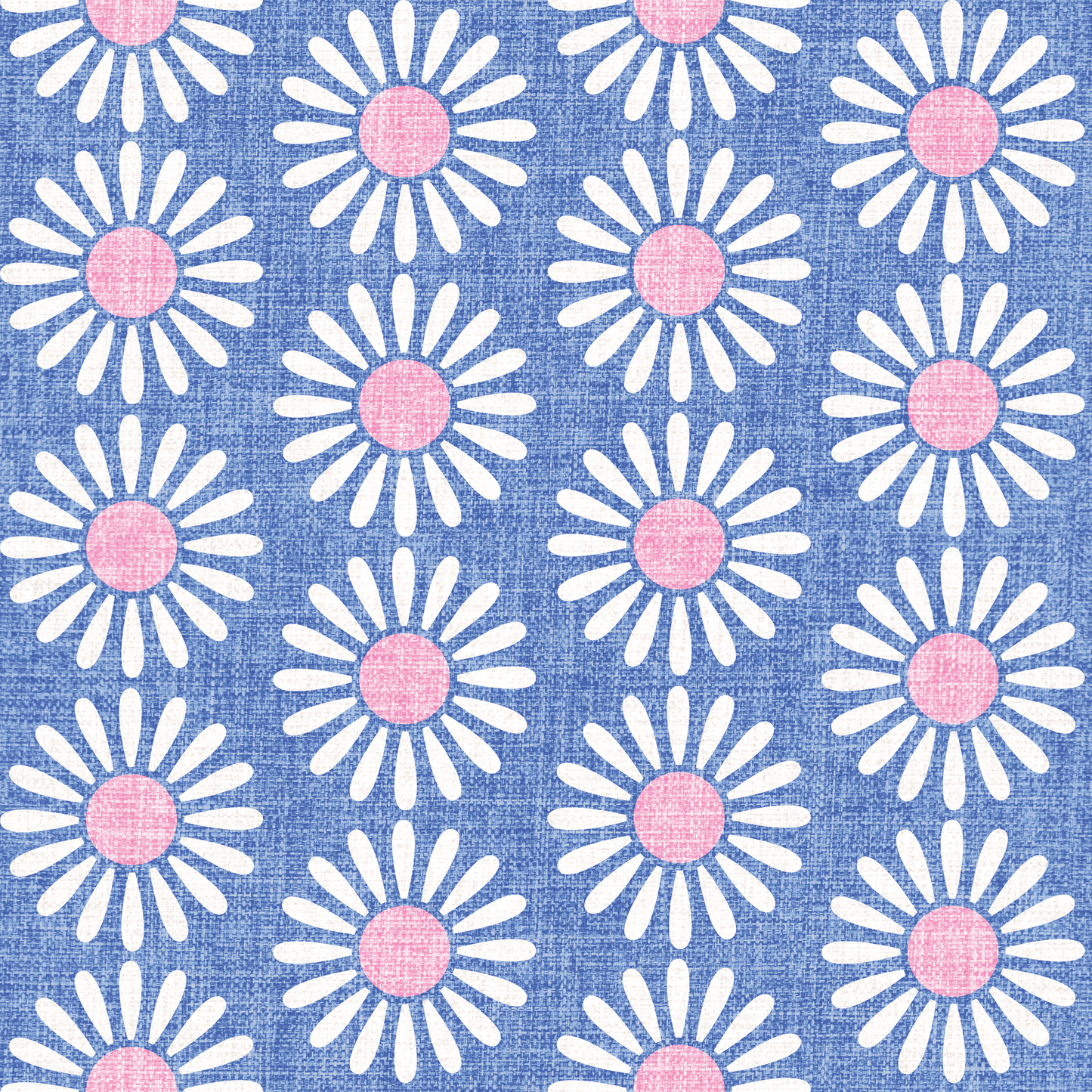 Retro Daisy Wallpaper