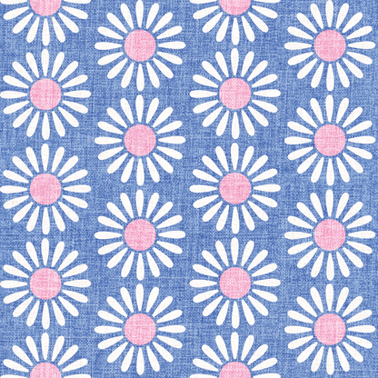 Retro Daisy Wallpaper