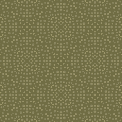 Patterned fabric swatch with a green and beige design