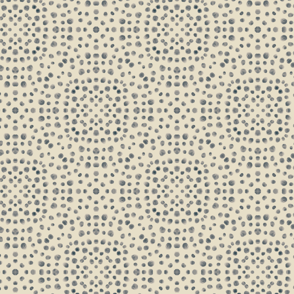 Pattern of small blue dots on a beige background