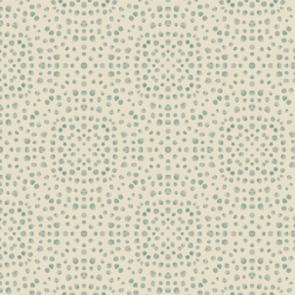 Pattern of small blue circles on a beige background