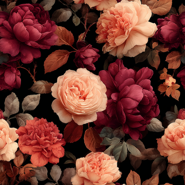 Romance in Bloom Peel and Stick Wallpaper