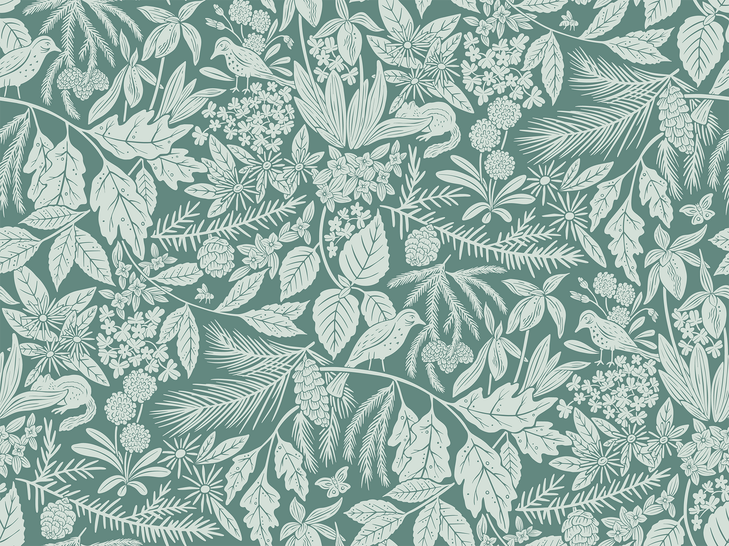 Woodland Whispers Wallpaper