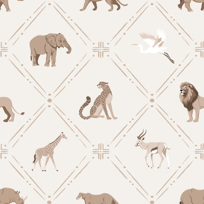Safari Diamonds Wallpaper